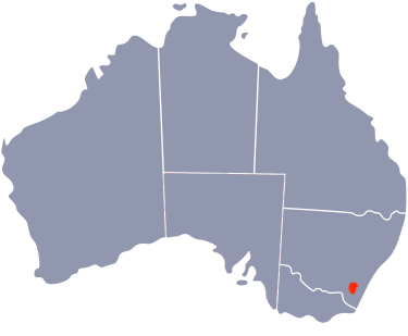 australian capital territory map