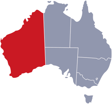 western australia map 